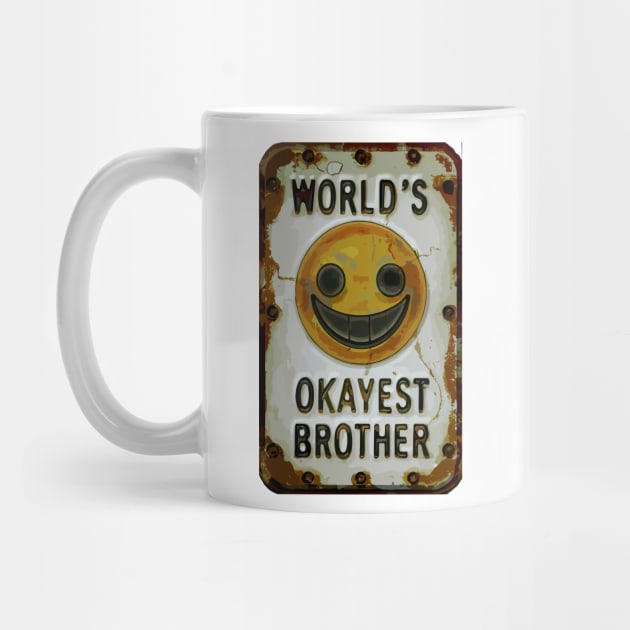 "Brotherhood Joyride: Worlds Okayest Edition"- Funny Brother Family by stickercuffs